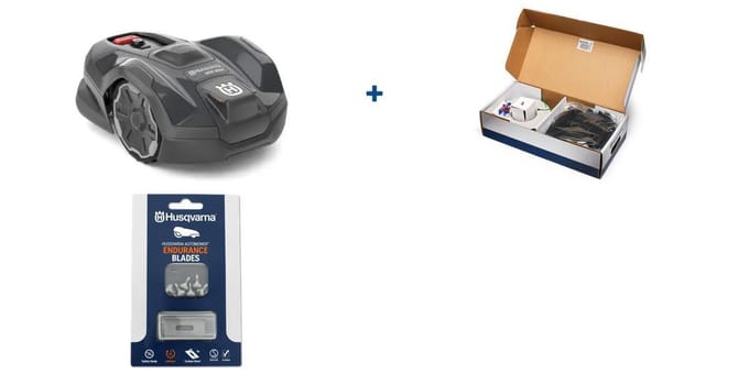 Husqvarna 305E Nera Automower Actie - Installatie met draad