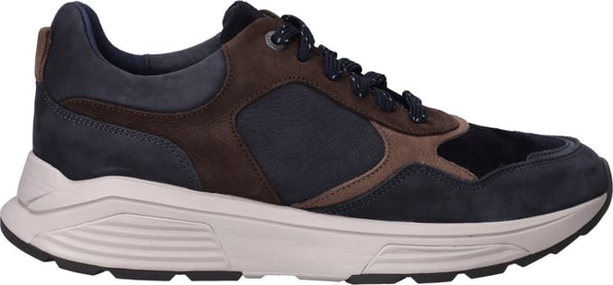 Xsensible Rialto Sneakers - Nubuck - Heren - Blauw - Maat 41