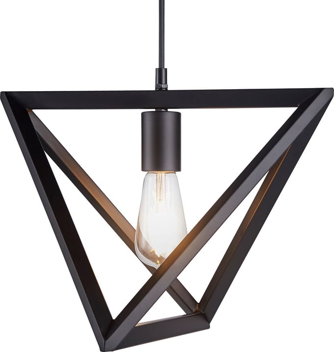 Teamson Home Armonia Hanglamp - Zwart - Modern Industrieel Ontwerp