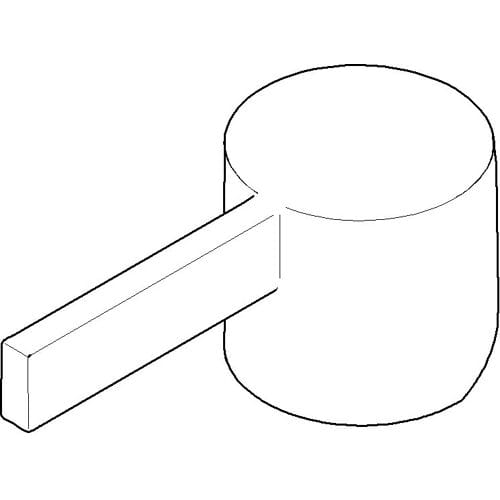 Dornbracht replacement handle 092067005-00