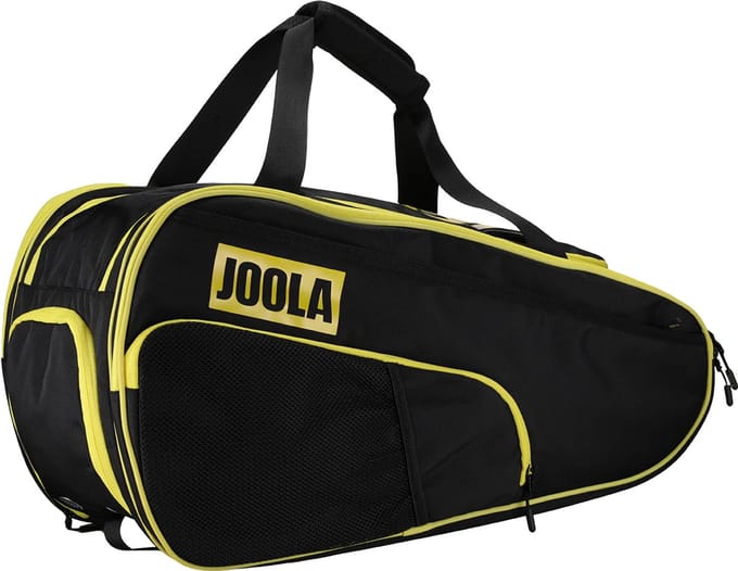 JOOLA Tour Elite Pro Tas - Zwart / Geel