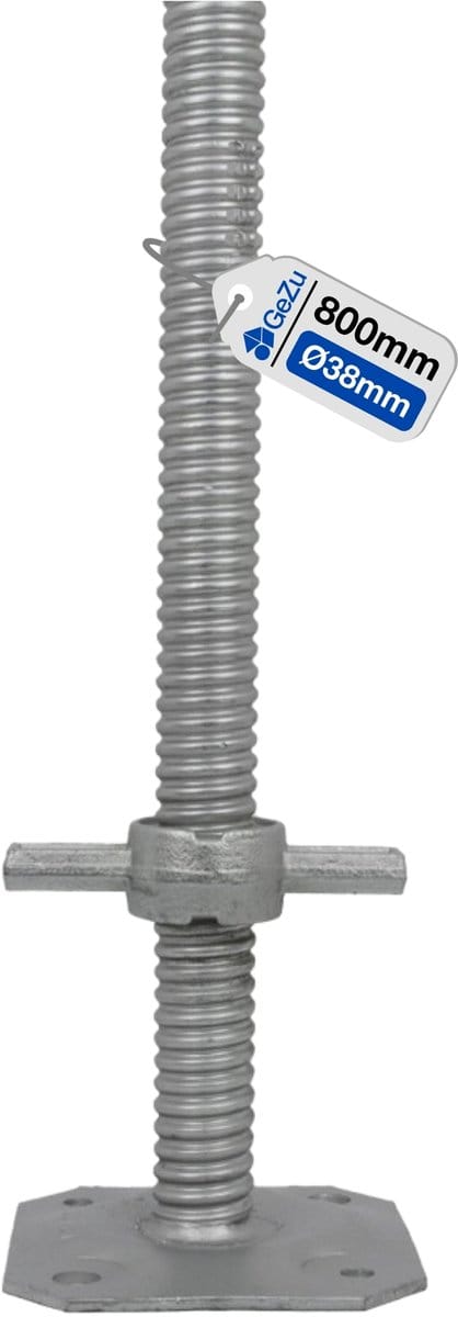 Scaffolding Spindle 800x38 mm Galvanised