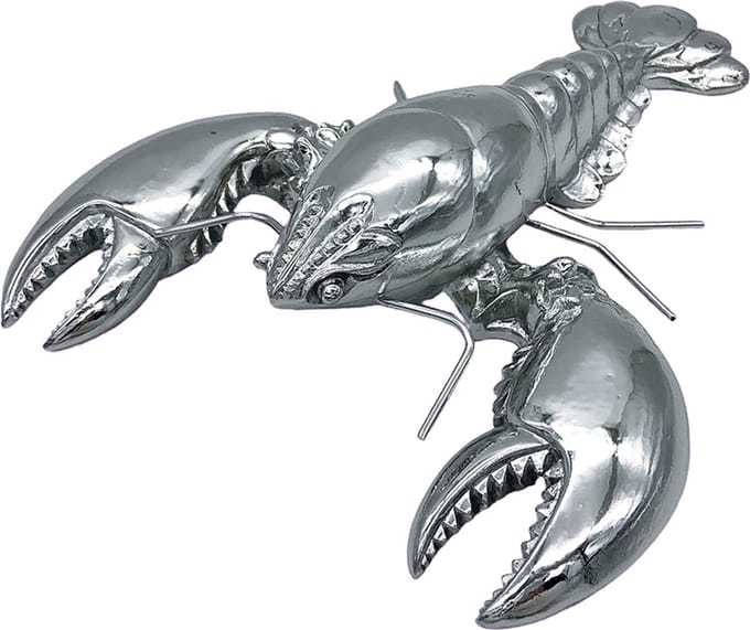 Lavandoux - Kreeft Decor Ornament - Zilver Kleurig