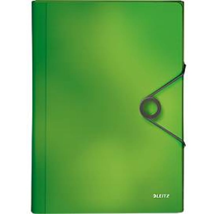 Projectmap Leitz Solid, 5 vakken, 1 extra vak, formaat A4, lichtgroen