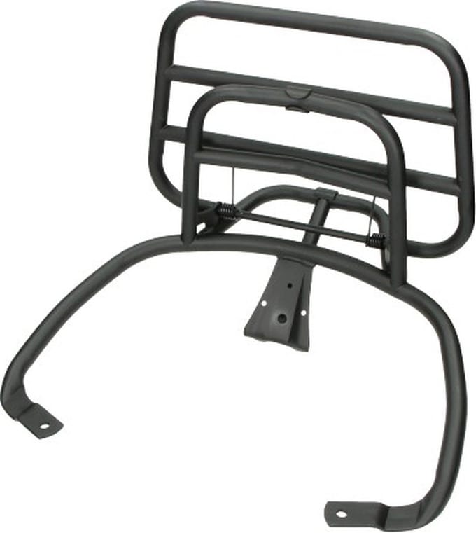 Achterdrager opklapbaar model origineel Vespa Primavera Sprint zwart mat