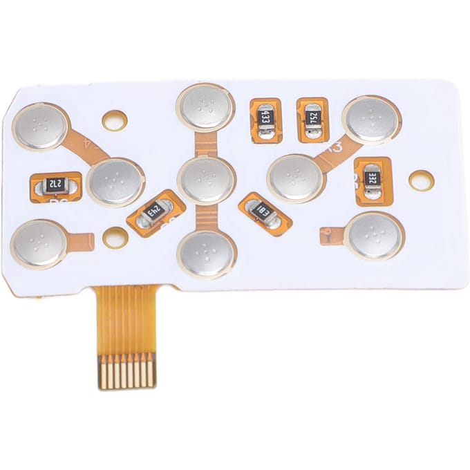 Camera Toetsenbord Flexkabel Board Stabiele Prestaties Veilige Pasvorm Toets Flexkabel Board voor S2500 white