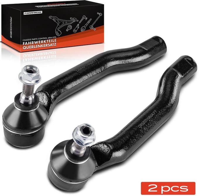 Frankberg 2x spurstangenkop vooras voor Nissan Micra IV Note E12