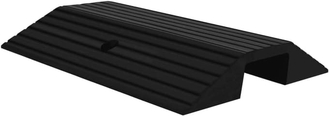 Drempelhulp Rubber Antislip voor Rolstoel en Scooter 49x40x8 cm