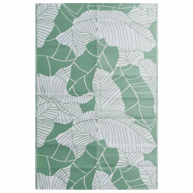vidaXL - Buitenkleed - ARAKIL - 190x290 - cm - PP - groen