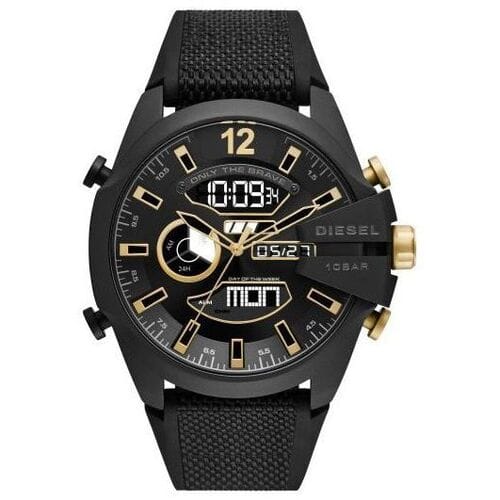 Diesel Mega Chief DZ4552 Herenhorloge  51 mm - Zwart