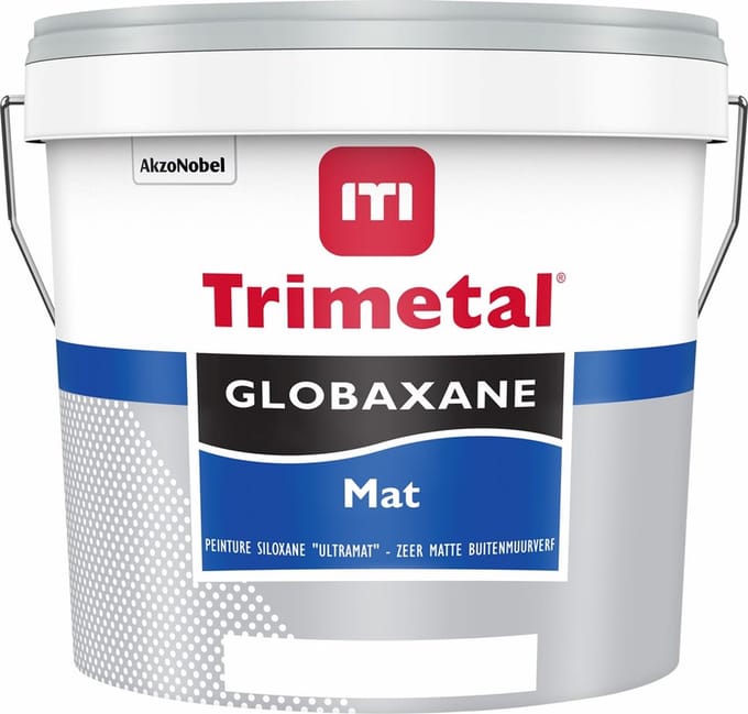 Trimetal Globaxane Mat - 5 l - 8-10 m²/l - Wit - Afwerkingslaag