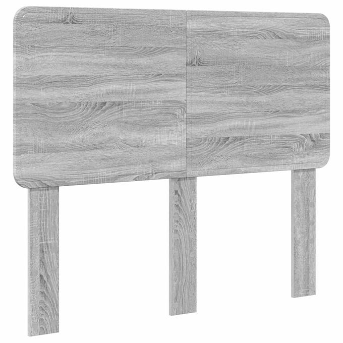 vidaXL Hoofdbord Grijs Sonoma Bewerkt hout