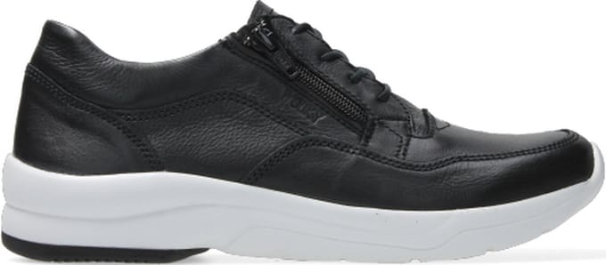 Wolky Veterschoenen Ozark zwart/wit leer
