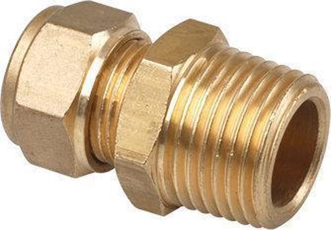 Mess Knel Puntstuk 1/2 Bux12Mm Plieger Label Bl/Rd 1St (G/K)