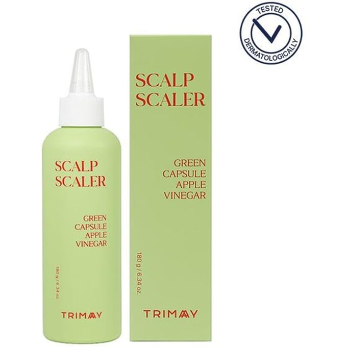 Trimay Groene Capsule Appelazijn Hoofdhuid Scaler beige