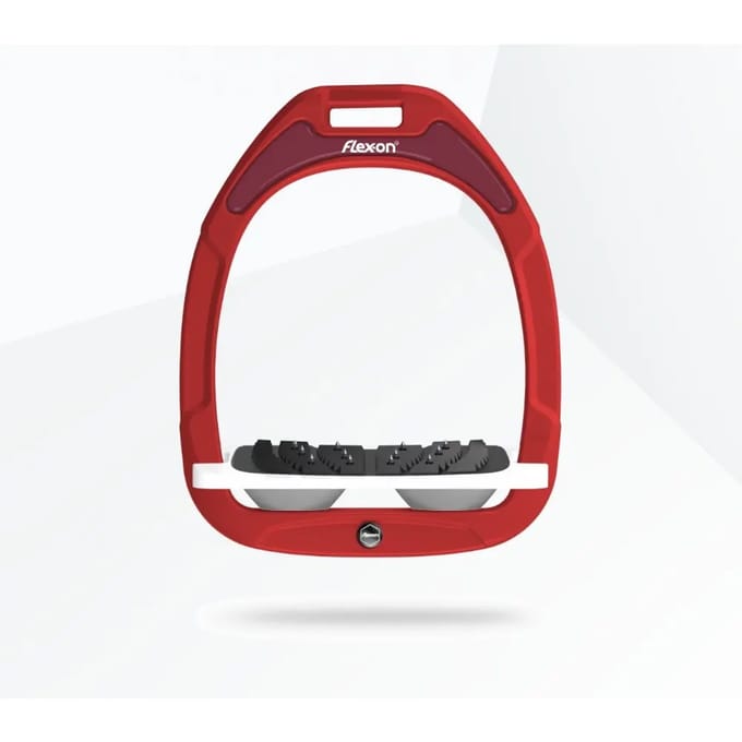 Ultra Grip Ingebouwde Stirrup Bordeaux/Grijs/Bordeaux Flex-On Green Composite