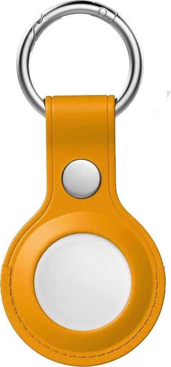 New Age Devi - Sleutelhanger - tracker - hanger voor huisdieren - Leren Hoesje