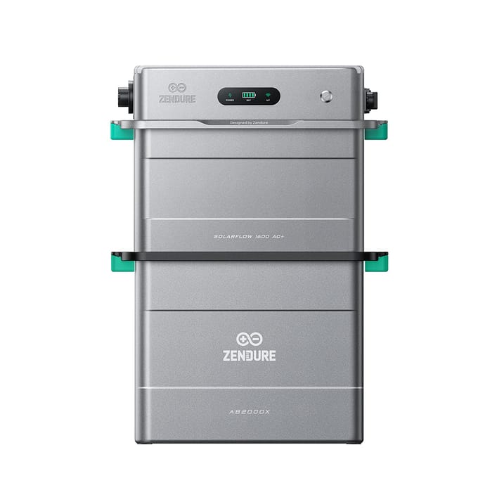 Zendure SolarFlow 1600 AC+ - SolarFlow 1600 AC+ (1.92 kWh) / 1*AB2000X (1.92 kWh)
