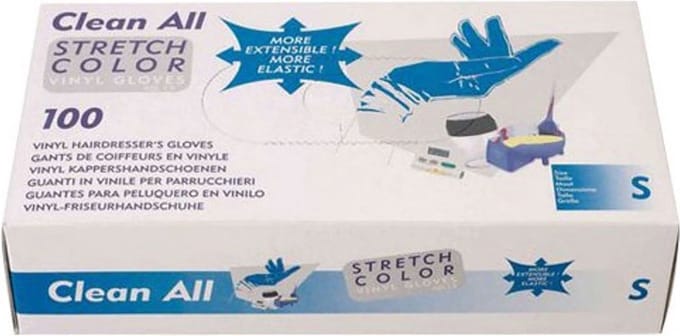 Sibel - Clean All - Vinyl Handschoenen - Doorzichtig - Gepoederd - Medium - 100 Stuks