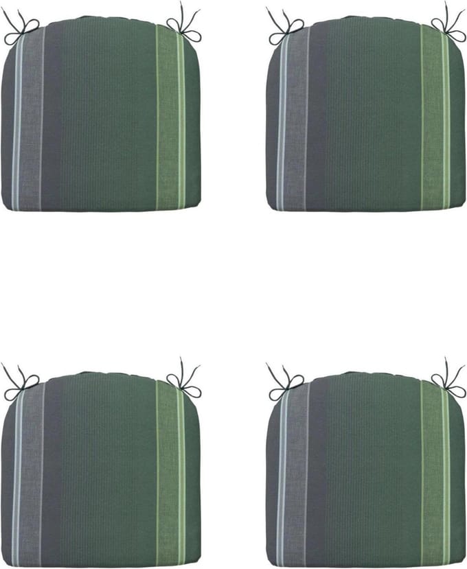 Madison - Zitkussen - Universeel - 4st - 46x48cm - Stef Green - Groen