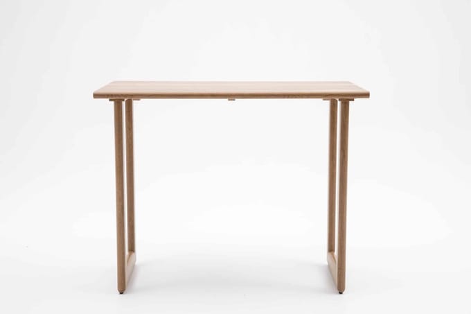 Bartafel Santiago 140cm Aluminium Houtlook