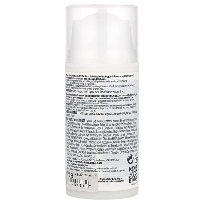 Nee. 6 Bond Smoother®, Leave-In Stylingbehandeling, 100 ml (3.3 fl oz) white
