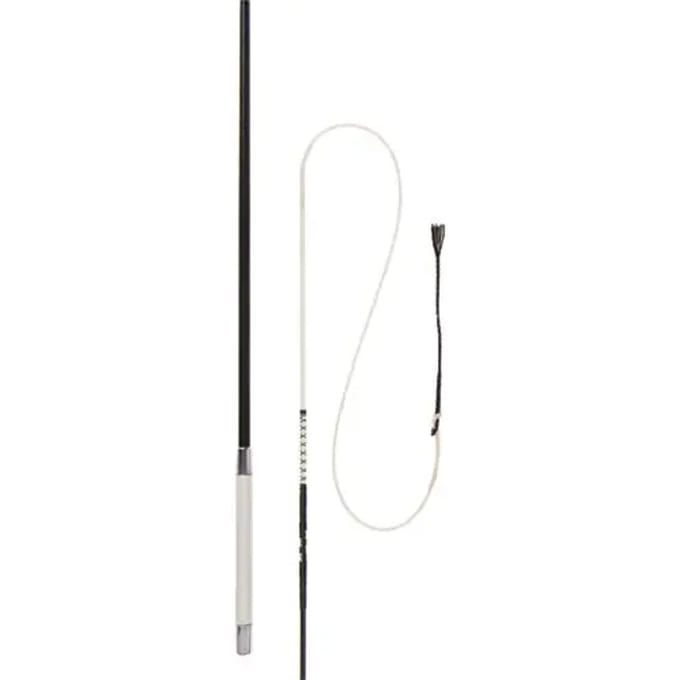 Haakbare Fiber Klopper met PVC Handvat en Korte Riem Hispano Hipica