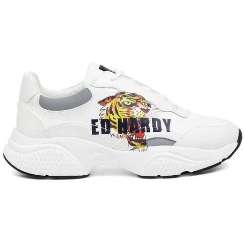 Lage Sneakers Ed Hardy Insert Runner Tiger-White/Multi