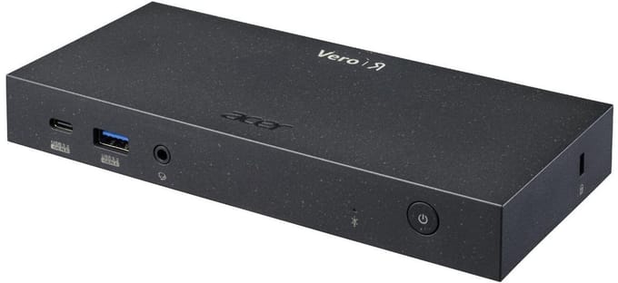 Acer Vero MST Dock M32 - Laptop-Dockingstation - 65W PD - USB 3.2 Gen 1 (3.1 Gen 1) Type-C - Zwart