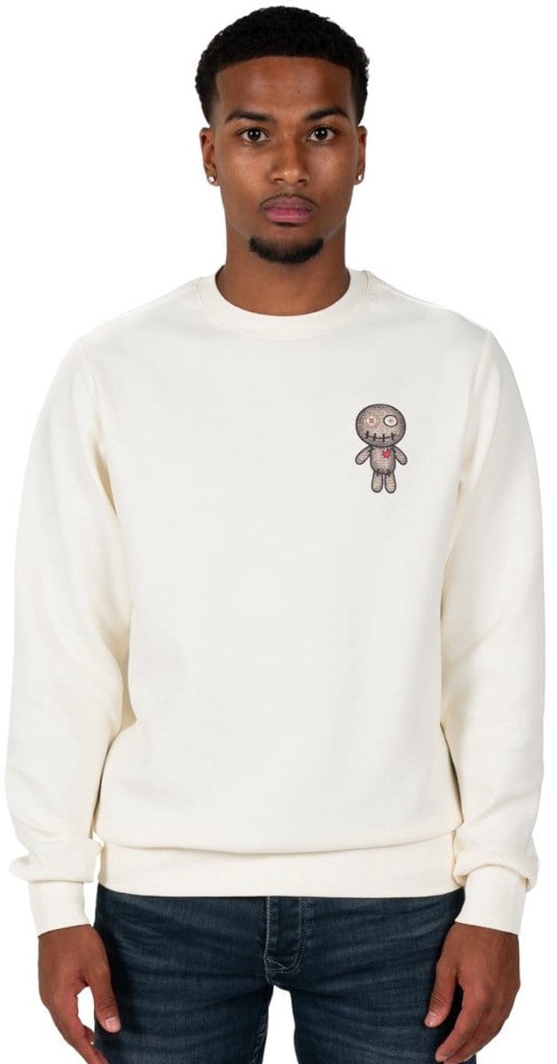 Wrong Friends Kiowa Sweater – Heren Trui - Regular Fit – Voodoo Backprint