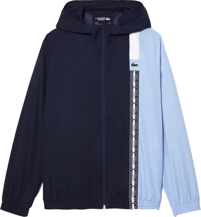 Lacoste Bh1041 Jas Blauw M-L Man