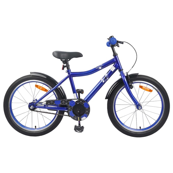 vidaXL - Kinderfiets - 20 - Inch - voor - 6-11 - jaar - oud - Donkerblauw