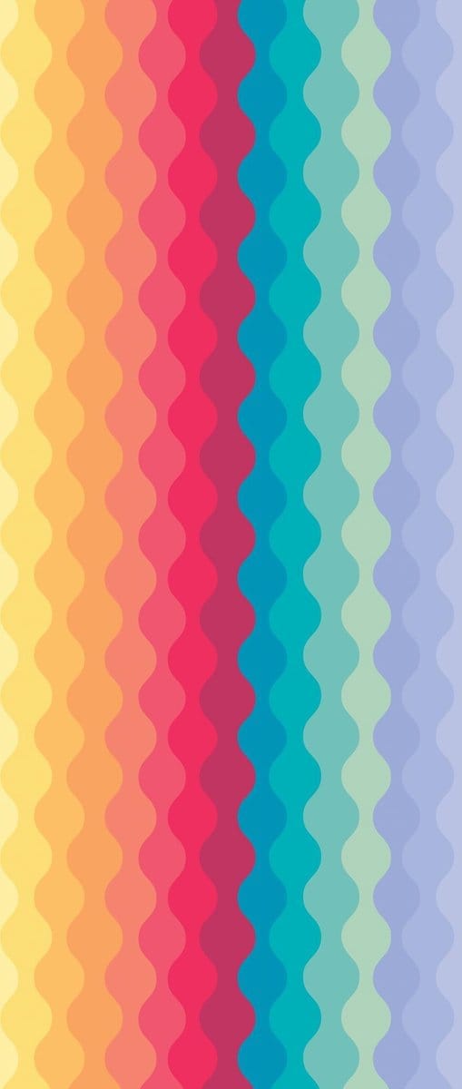 Modern Art Rainbow Photo Wallcovering
