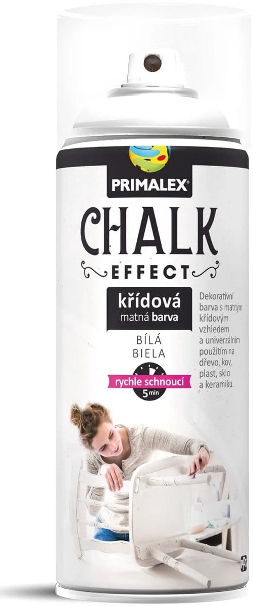 Primalex spuit krijtachtig MAT 400ml, wit