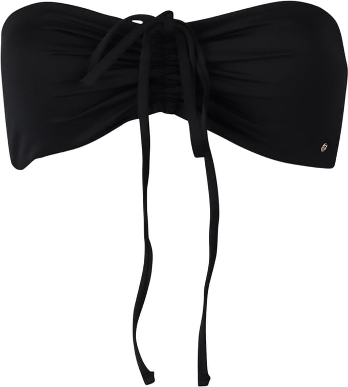 Brunotti - Suus - Bikini Topje Black- Dames - Bandeau Bikini Top - Uitneembare Vulling - Multiway - 44