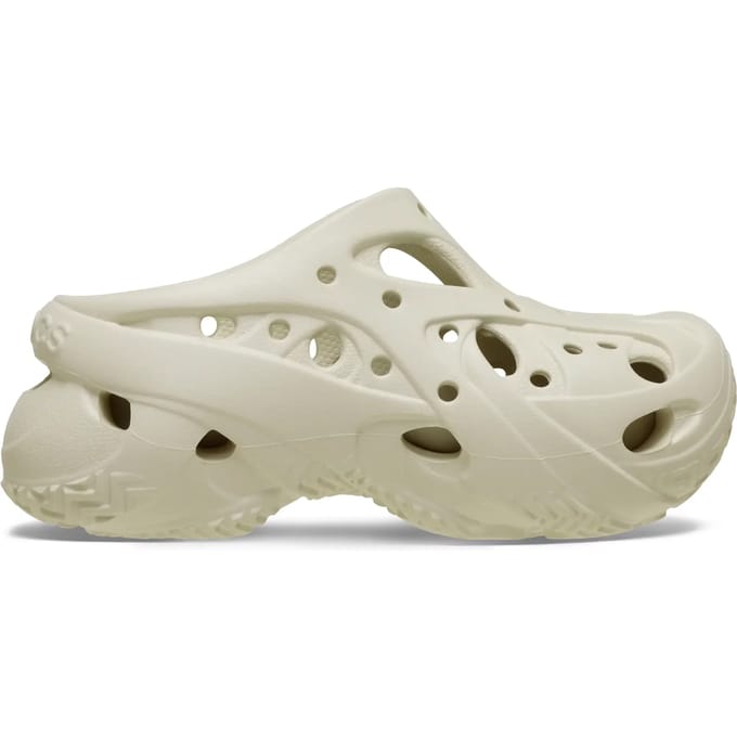 Vrouwen Mule W Caged Clog Top White