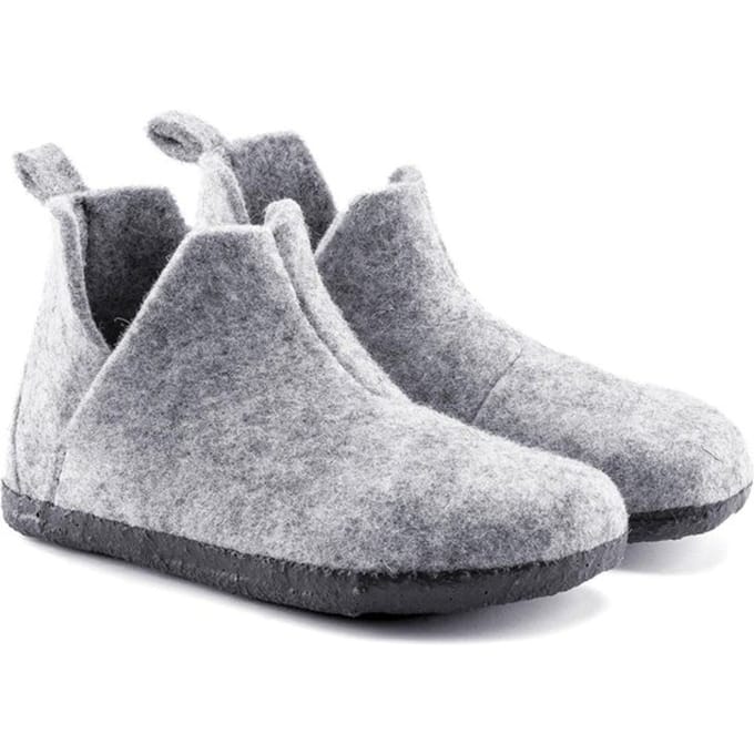 Birkenstock Sloffen - Maat 27 - Unisex - licht grijs