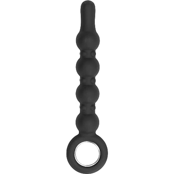Sono No. 59 - Dildo met ronde ring - Zwart