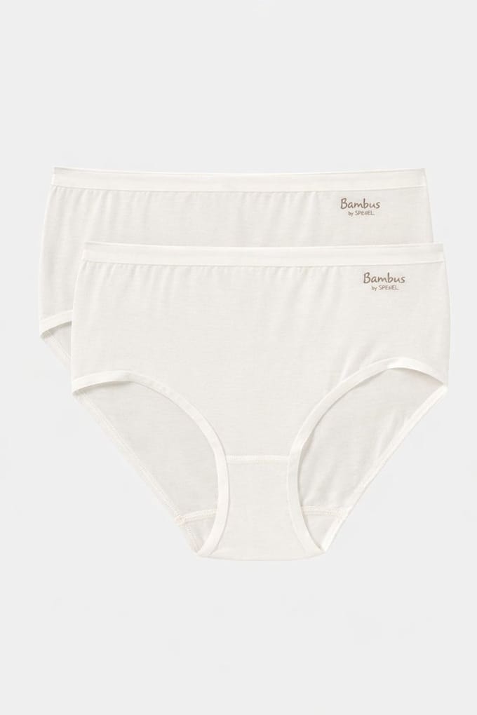 Speidel Bamboe Bamboo Bambus Dames Midislip 2 Pack - Ecru