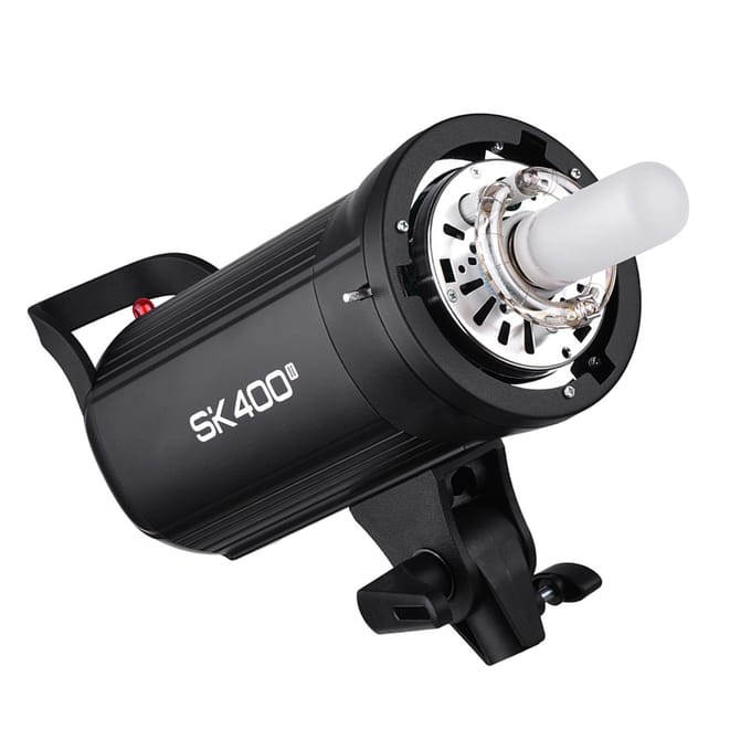 Godox SK400II Professionele compacte 400Ws studioflitser Stroboscooplamp Ingebouwd Godox 2.4G Draadloos X EU Plug gray