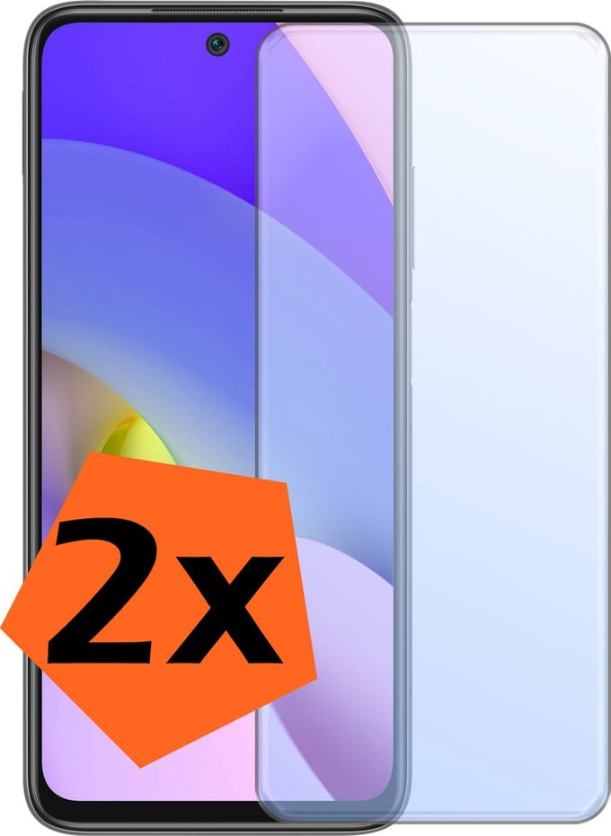 Screenprotector - 2 Stuks - Geschikt voor Xiaomi Redmi 10 2022 - Extra Sterk - Gehard Glas - Beschermglas - Tempered Glass - Screen Protector