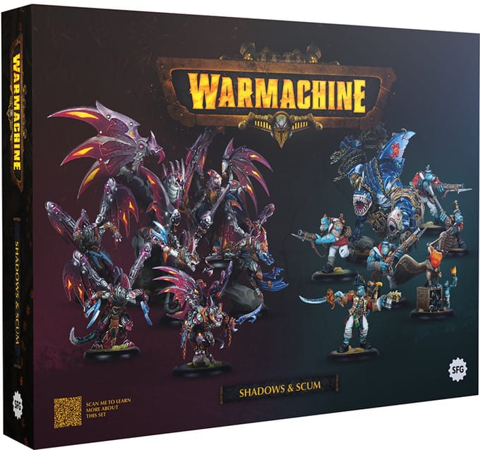 Warmachine Shadows and Scum Two Player Set - Bordspel - Engels - Steamforged Games