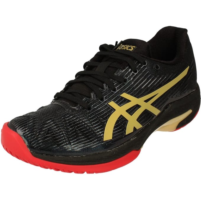 Asics Solution Speed Ff L.E. Dames Tennischoenen Zwart