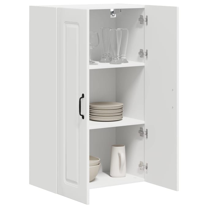 vidaXL - Vaatwasserpaneel - Kalmar - Hoogglans - wit - 60 - x - 31 - x - 100 - cm