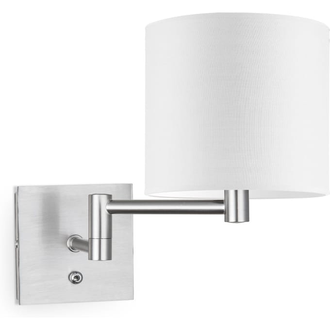 wandlamp swing bling Ø 20 cm - wit