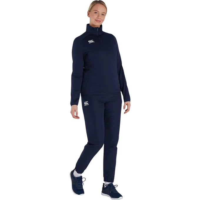Trainingsshirt 1/4 rits voor dames Canterbury Club