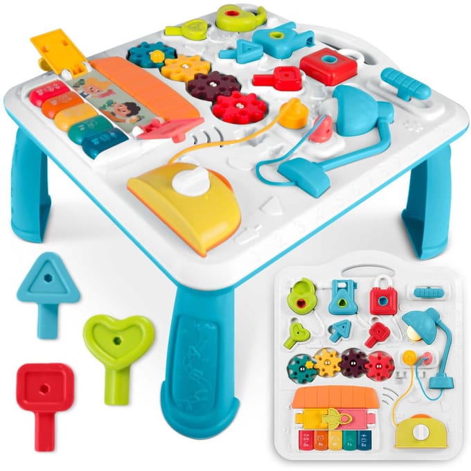 Activiteitentafel baby - educatief - met muziek & geluid