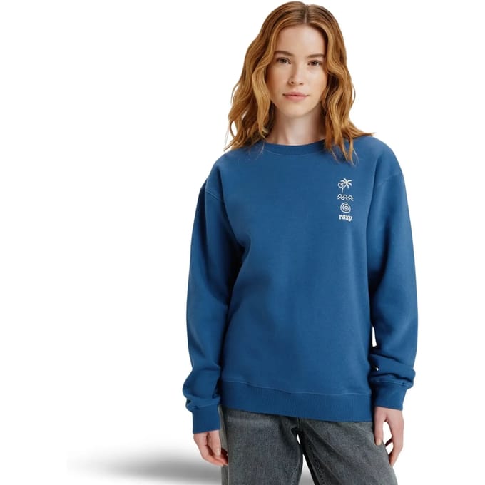Dames sweatshirt Roxy Surf Stoked Crew Brushed Vint