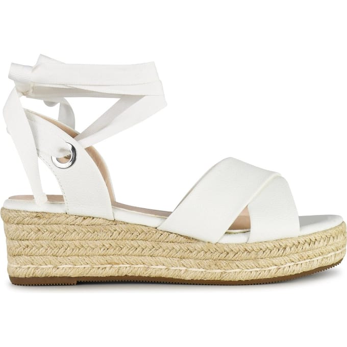 POSH by Poelman SAAR - maat 39 - Dames Sandalen/Espadrilles - Wit