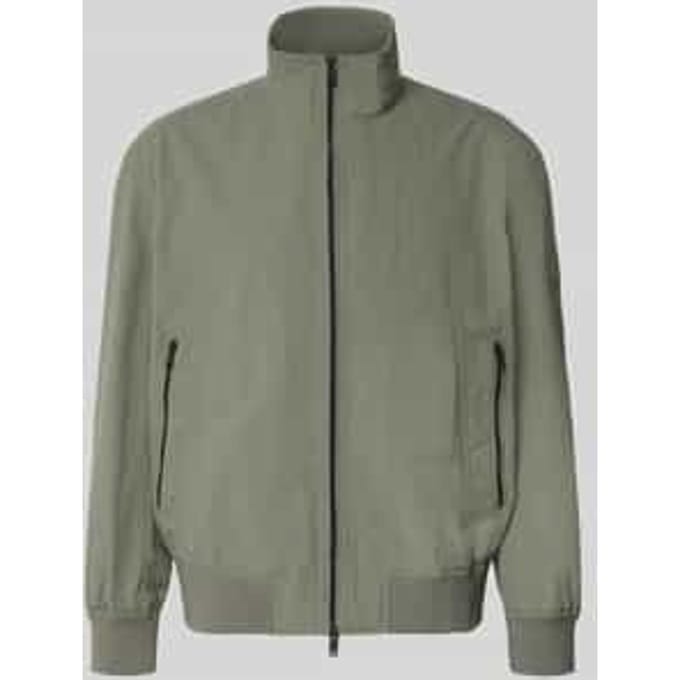 relaxed fit blouson van waterafstotend materiaal model 'OPENS'